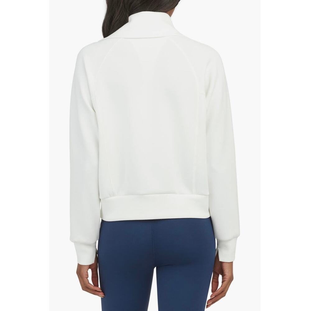 Spanx Airessentials Powder White Half Zip Sweatsh… - image 2